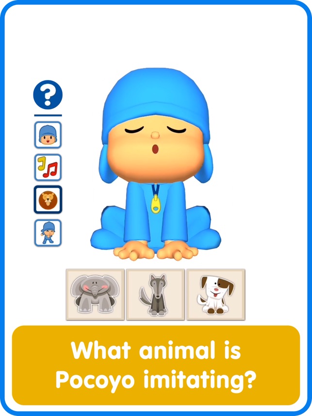 Talking pocoyo store