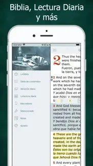 spanish english bible - biblia iphone screenshot 2