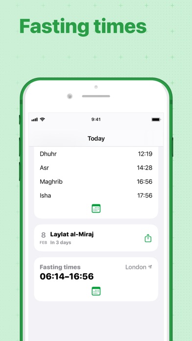 IslamApp: Prayer times, Qibla Screenshot