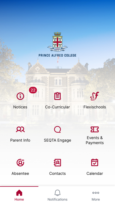 PRINCE ALFRED COLLEGE Screenshot