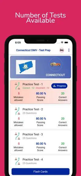 Game screenshot Connecticut DMV CT Permit Prep hack