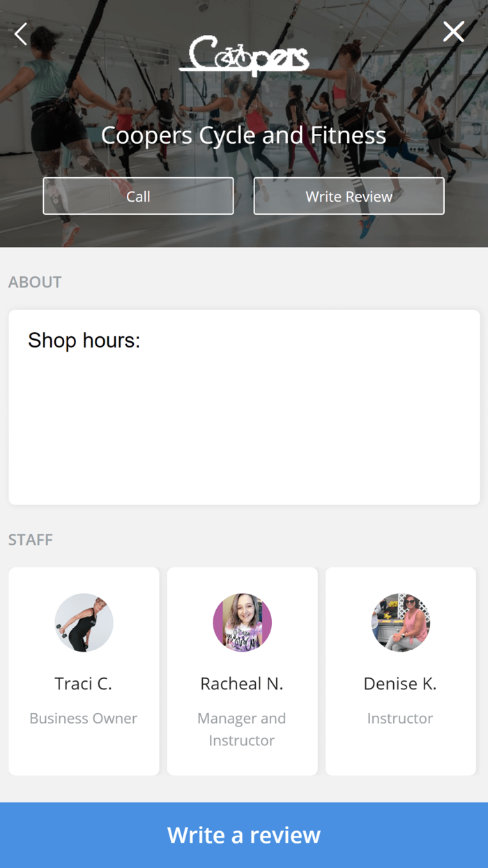 Coopers Cycle and Fitness