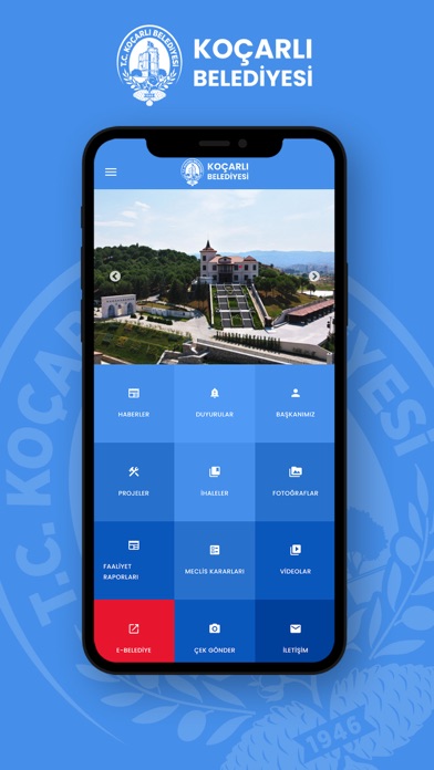 Ko?arl? Belediyesi Mobil Screenshot