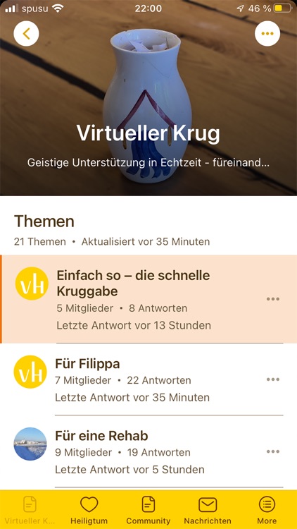 Virtuelles Heiligtum