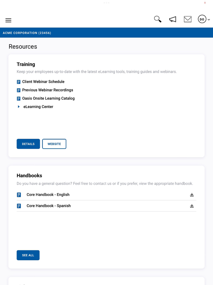 Paychex Oasis Employee Connect