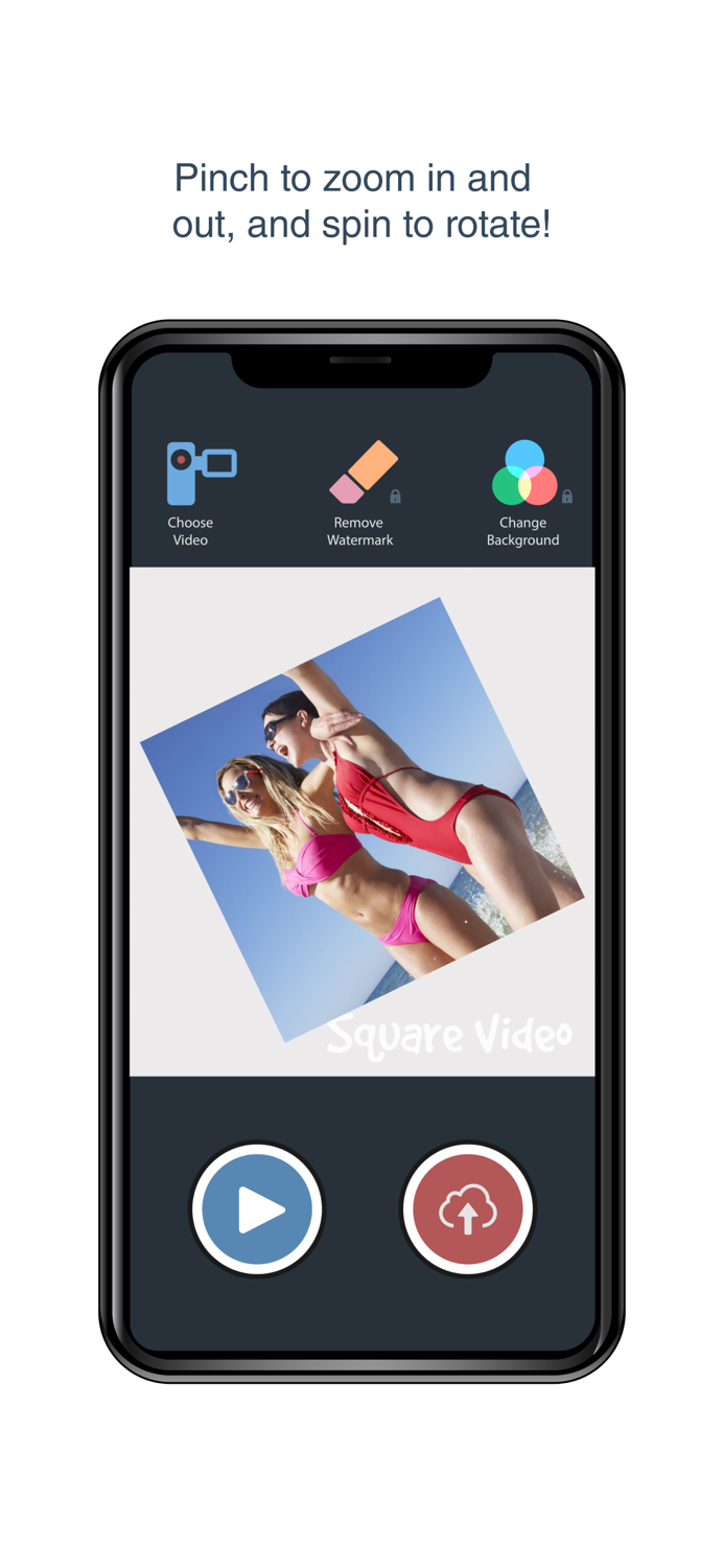 Square Video Crop Rotate Zoom