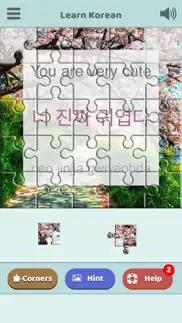 learn korean with puzzles iphone screenshot 3