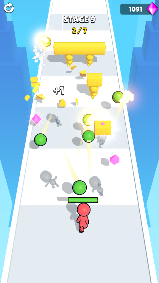 #3. Ball Break Run! (iOS) 由: Roman Palamarciuc