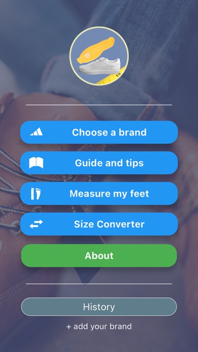 Screenshot #1 pour Shoe Size Meter - Pointure