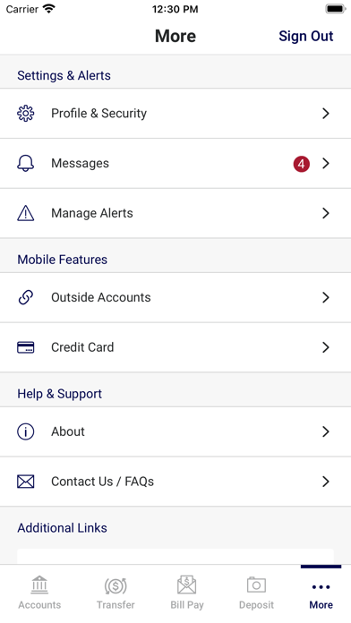 Mississippi River Bank Mobile Screenshot