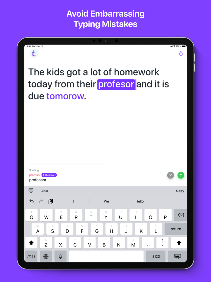 Typeright Grammar Check App