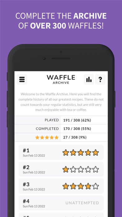 Waffle Game Screenshot