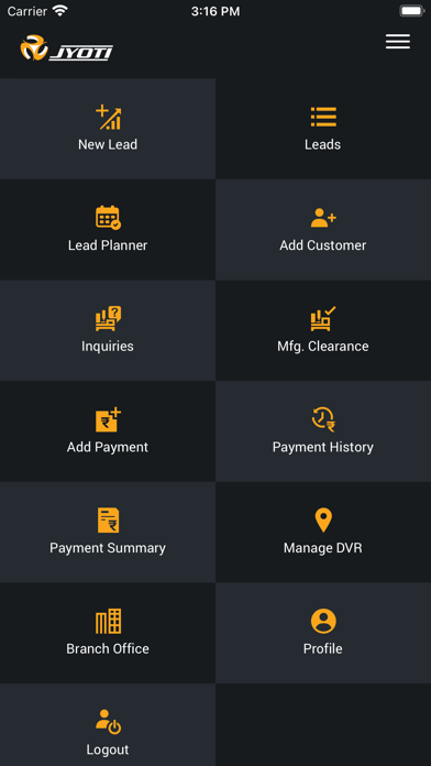Jyoti Sales Screenshot