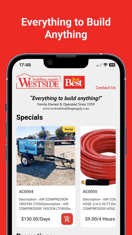 Westside - Rent what you need