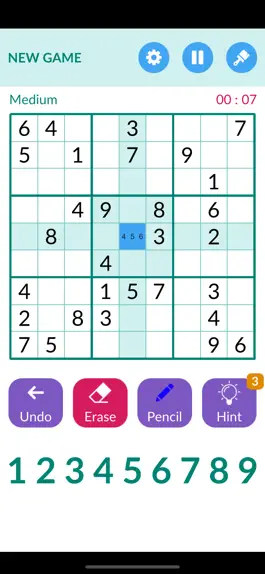 Game screenshot Sudoku - Puzzle Brain Game hack