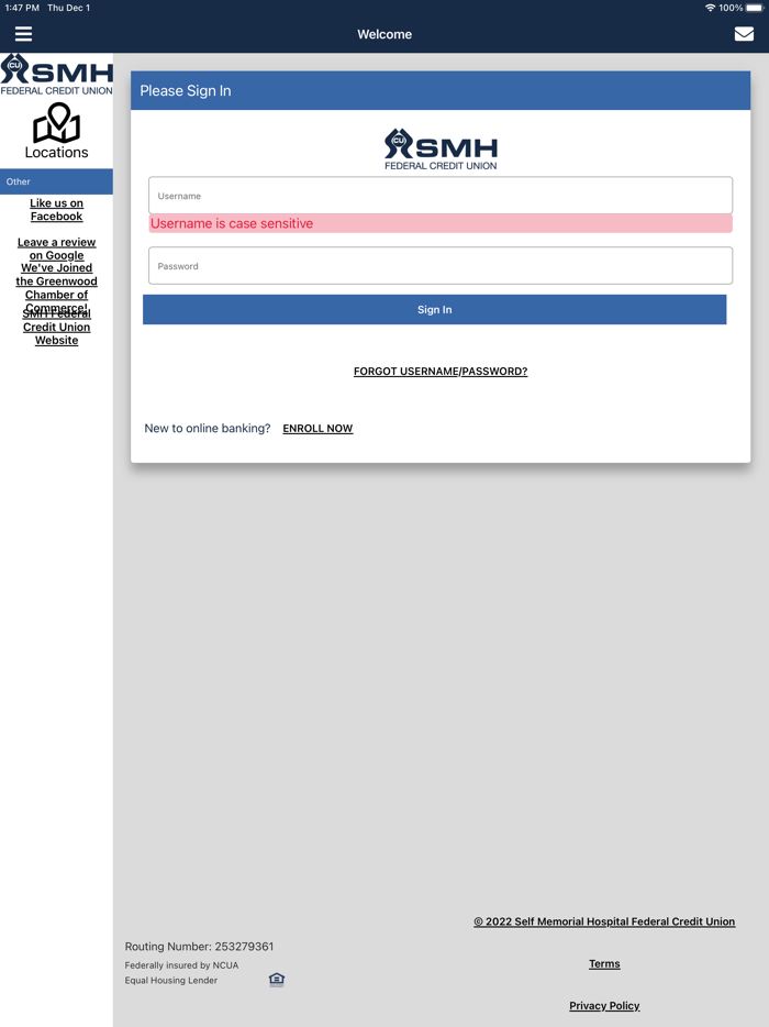 SMH Federal Credit Union