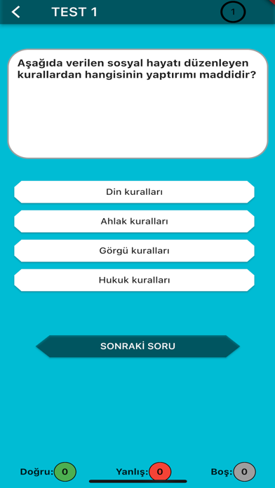 Vatandaşlık Bilgi Kartları Screenshot