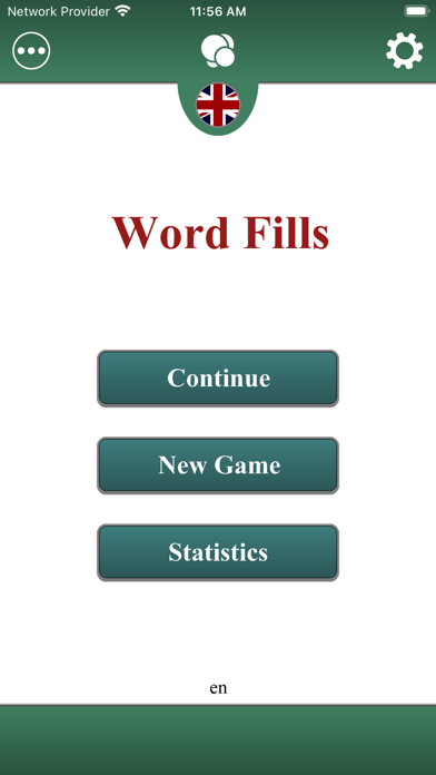 Word Fills - Crossword puzzles Screenshot