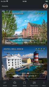 Europa-Park Hotels screenshot