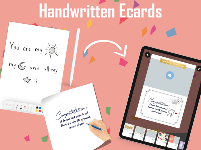 Pencil GreetingInvitesandeCards