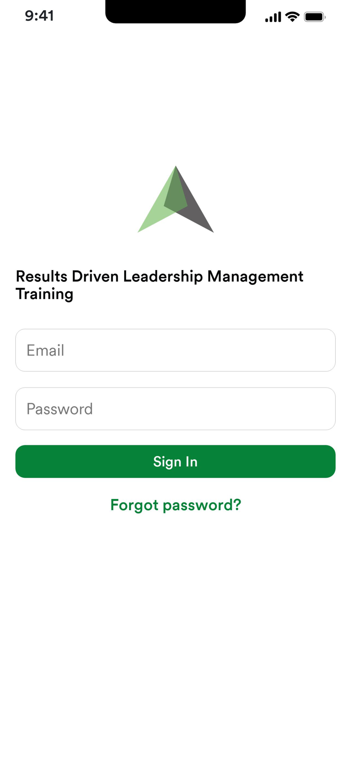 Results Driven Leadership Mana