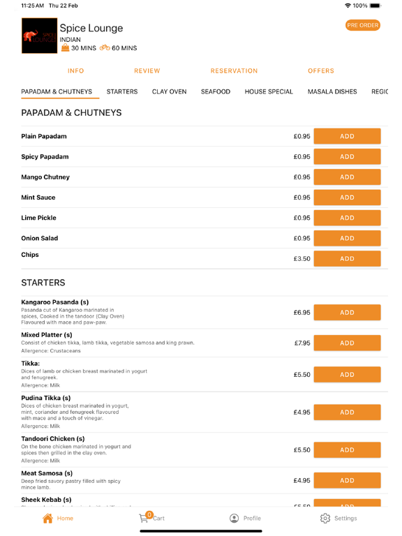 Spice Lounge - Indian