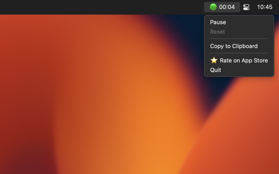 Mini Time Tracker (macOS) بواسطة: Geoffrey Menegay Mini Time Tracker (macOS) بواسطة: Geoffrey Menegay