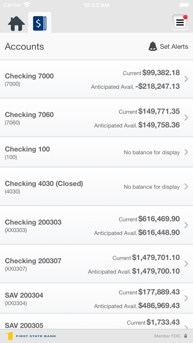 First State Bank Mobile Biz Screenshot