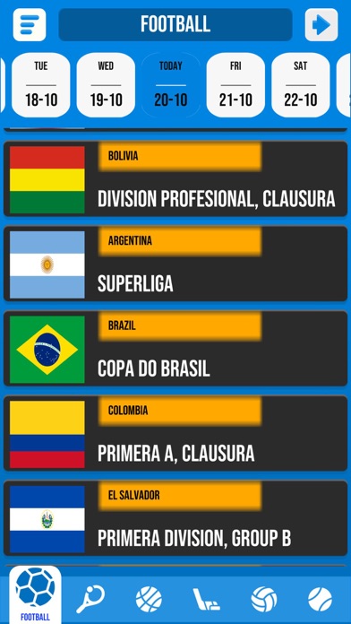 Fair Play - Live Scores Screenshot