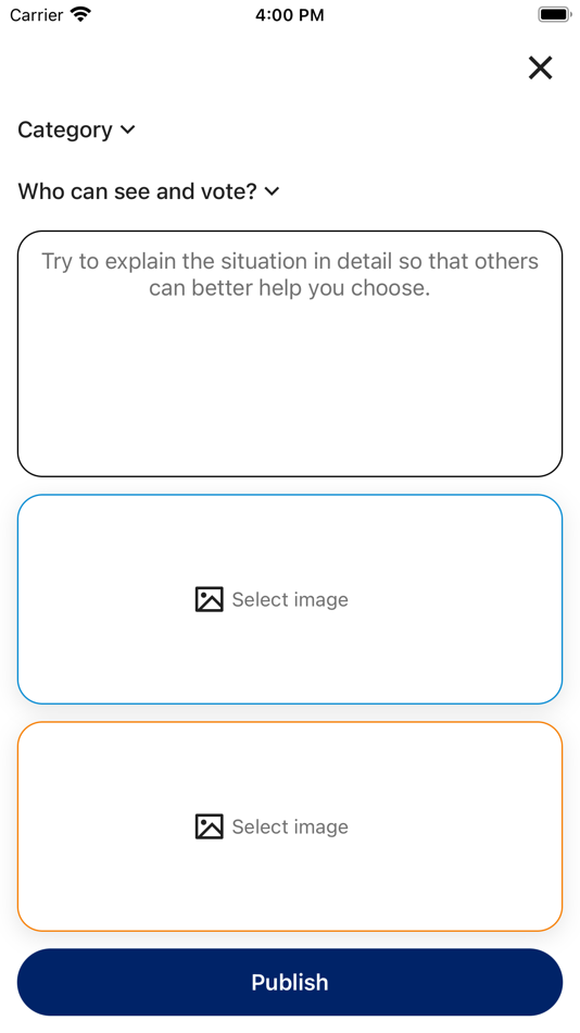 #2. Wechoos - Help to choose (iOS) بواسطة: Mihael P