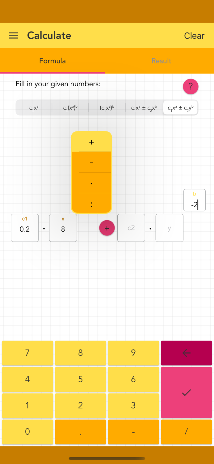 Advanced Power Calculator