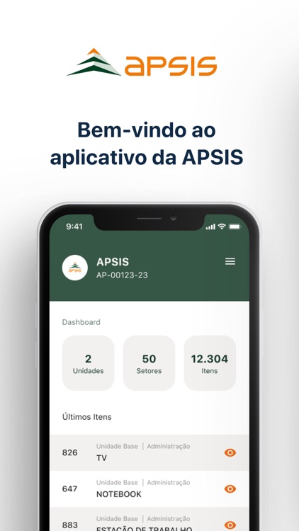Inventário de Ativos Apsis