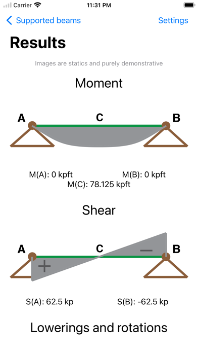 Statics (Civil Engineering) Screenshot