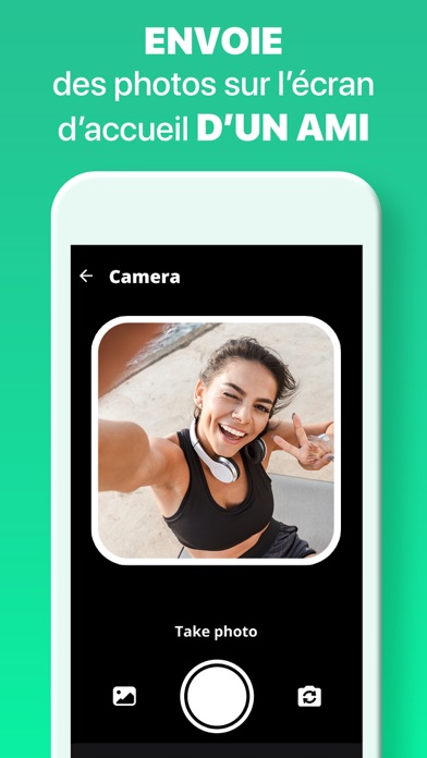 Screenshot #2 pour Widget Mates : envoi de photos