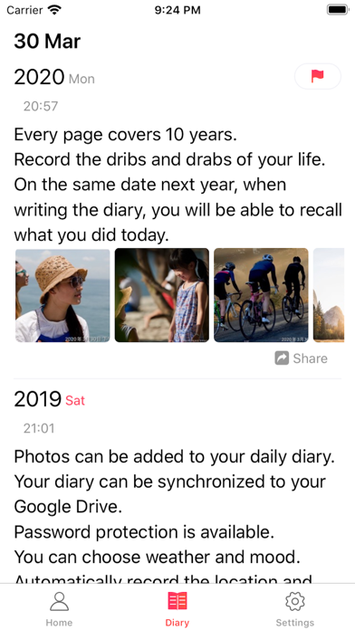 TenYear Diary - journal & memo