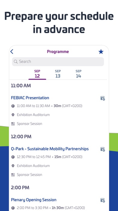 EPA Congress and Exhibition Screenshot