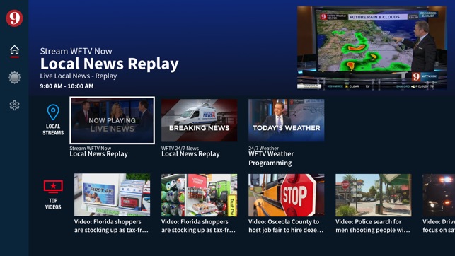 Wftv sales live stream