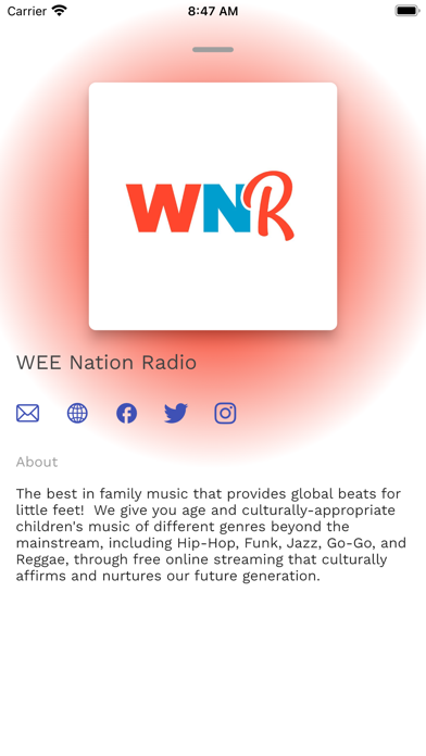 WEE Nation Radio Screenshot