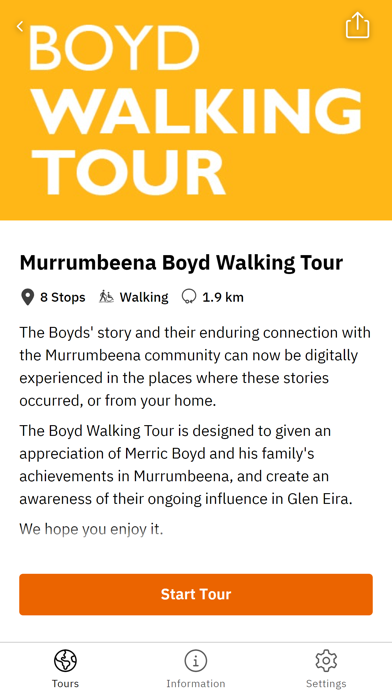Glen Eira Walking Tours Screenshot