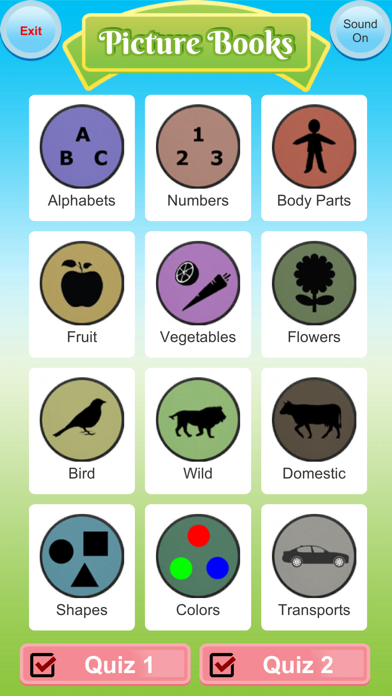 Picture Book Baby Word Books Screenshot
