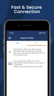 openvpn connect – openvpn app iphone screenshot 2