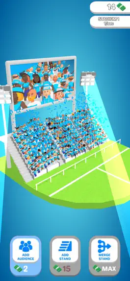 Game screenshot Ola Stadium Idle ASMR apk