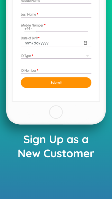 Horizon Remittance Screenshot