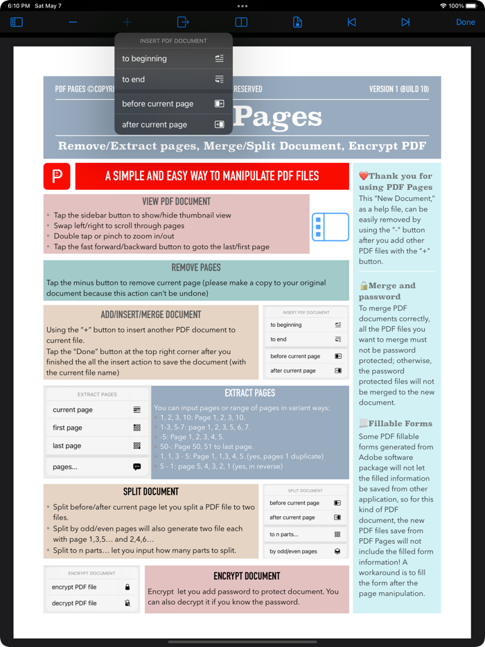 PDF Pages