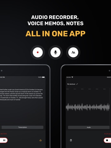 Voice Memo ディクタフォン、 録音機、ボイスメモのおすすめ画像2