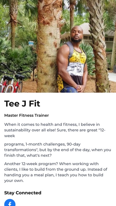 Abundant Vision Fitness Screenshot