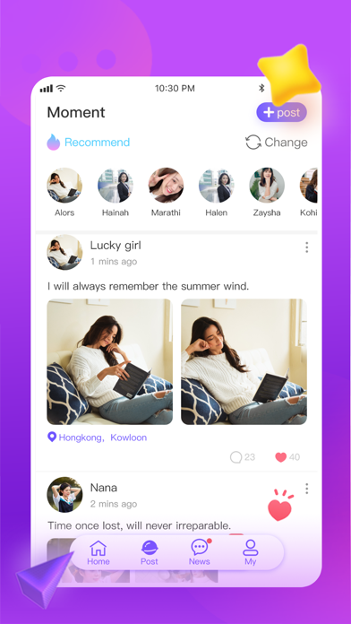 Xunta - Talking & Meet Screenshot