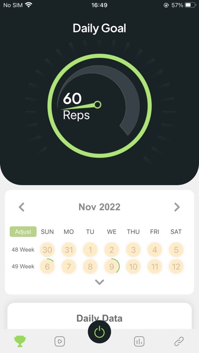 Wecount fitness Screenshot
