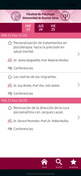 Game screenshot XIV Congreso de Psicología apk