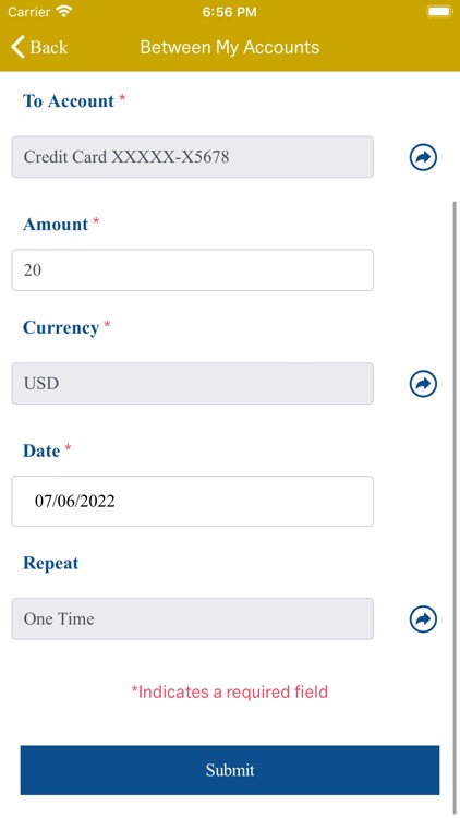 Credit Bank of Iraq Mobile screenshot-3